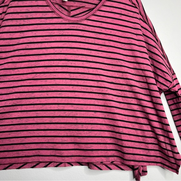 Free People We the Free Pandora’s Boxy Tee with Samurai Stripes+Dolman Sleeves E - Picture 6 of 11